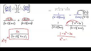 Ch. 8 Review Part 1 - Simplifying and Solving Rational Equations - Honors Algebra 2
