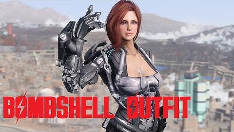 FALLOUT 4 MOD REVIEW Bombshelly Outfit for CBBE