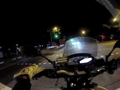 road trippin 22jan2018 bike & bmw accident