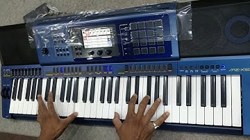 Casio MZ-X500 Indian song demonstration