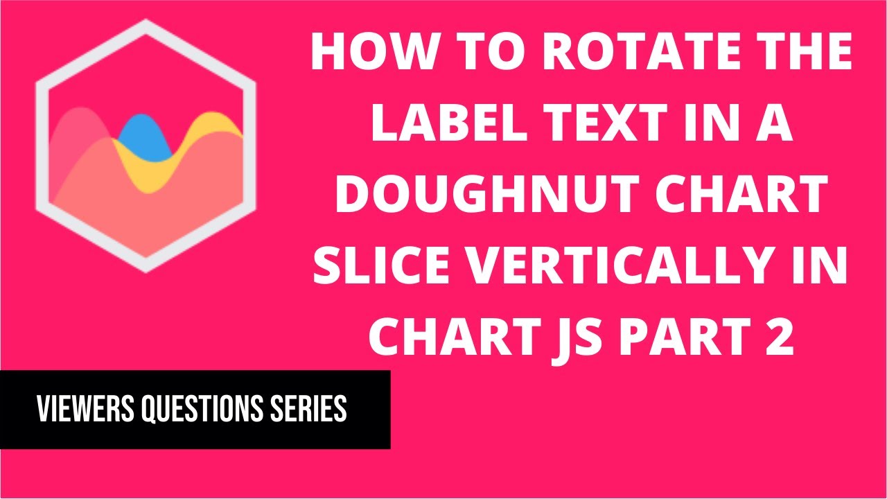 How to rotate the label text in a doughnut chart slice vertically in Chart  JS Part 2