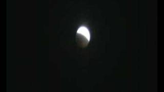 16 August 2008 - Half Eclipse of the Moon, Greece