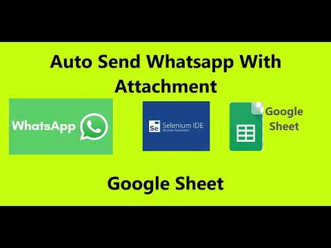 Tutorial Whatsapp Google Sheet Auto Send File Image (Part2)