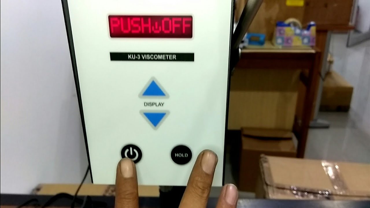 viscometer paint / cat .krebs unit KU-3 pengganti KU-2 merk Brookfield ...