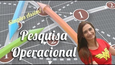 Pesquisa Operacional - Modelagem 1