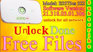 How to Unlock Zong E5573Cs 322  | ZONG E5573CS 322 21.318.03.01.306 | islamTech3.29M