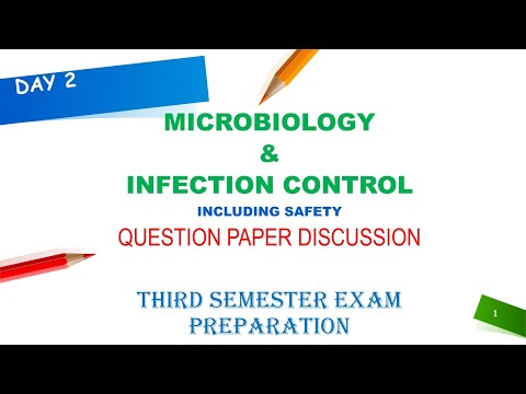 Question Paper Discussion- DAY 2 Third Semester Microbiology & Infection Control Including Safety