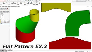 SOLIDWORKS Sheet Metal : Flat Pattern Exercise 3.