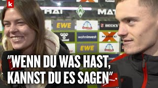 Geschwister-Interview: Juliane Wirtz hat "nichts zu kritisieren" an Bruder Florian | Werder - Bayer