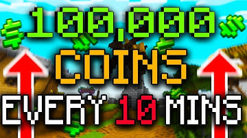 Hypixel Skyblock giving away 100k coins every 10 minutes