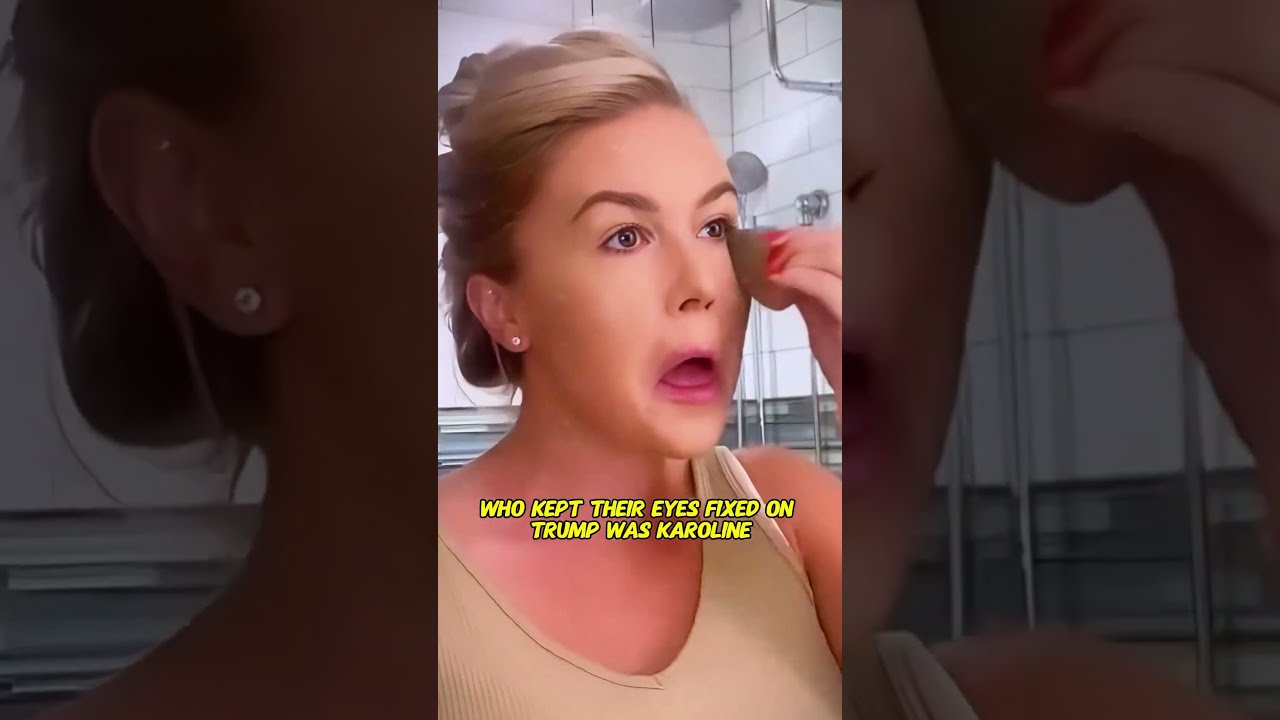 The Relationship Between Karoline And Trump Is Closer Story Shortvideo Celebrity