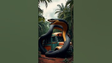 😳🐍 Big Python #python #shorts #ai #animals #anaconda #snake #ai