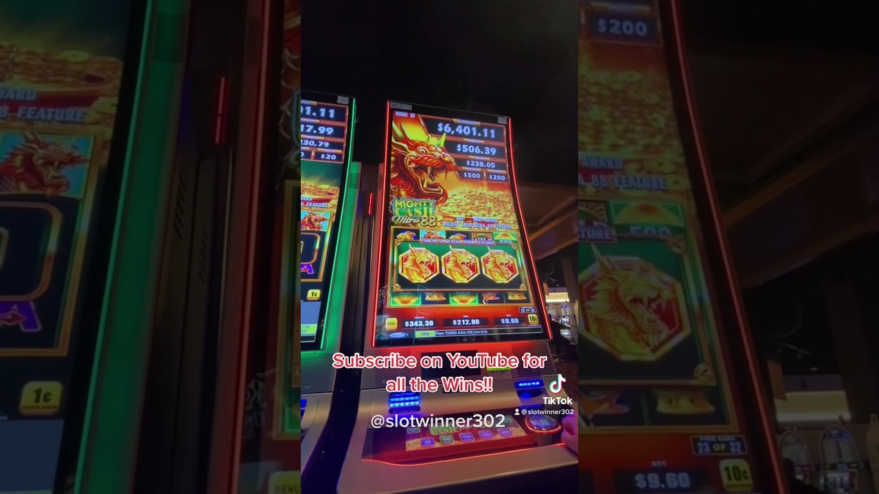 Multiple Retriggers jackpot handpay on $9.60 bet on .10 on Mighty Cash Ultra 88! 