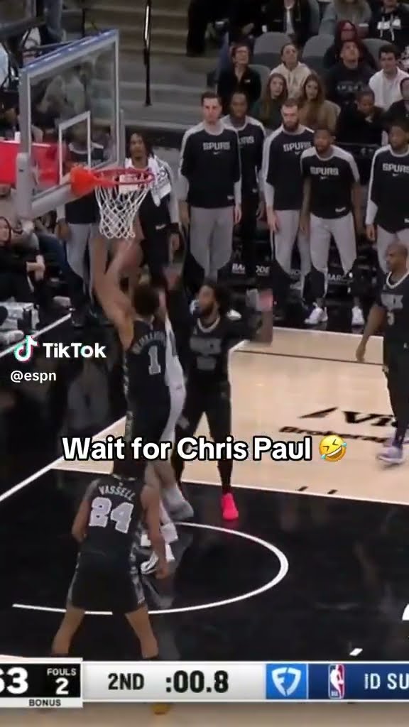 Wait for Chris Paul #hoodnews #chrispaul #NBA #sports #basketball #omg #how #wow #bball #wemby #lol