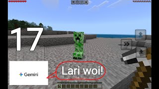 Gw diajarin gemini cara main minecraft!!