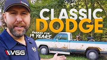Will It RUN AND DRIVE 400 Miles Home? Classic Mopar Truck Parked 19 Years!