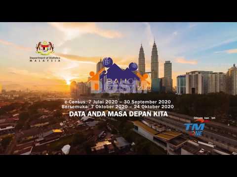 Gimik Majlis Pelancaran Hari Banci Perumahan & Penduduk Malaysia 2020
