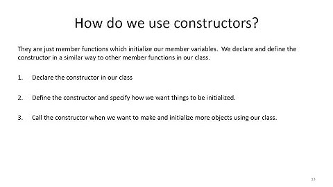 Lecture 18: More on C++ Classes: Constructors, Abstract Data Types, Friends and Arrays