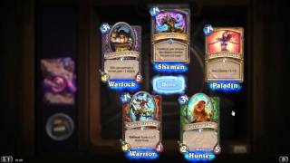 Hearthstone Old Gods cards opening