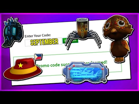 *SEPTEMBER* ALL WORKING PROMO CODES ON ROBLOX 2019| MAKE ROBLOX PROMO CODE ACCOUNT! (NOT EXPIRED!)