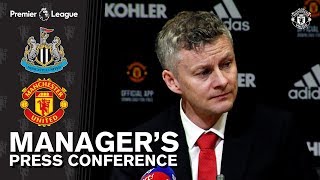 Manager's Press Conference | Newcastle v Manchester United | Ole Gunnar Solskjaer