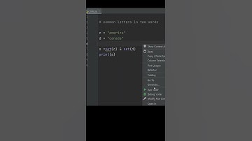Common Letters between Two Strings #shorts #pythontutorial