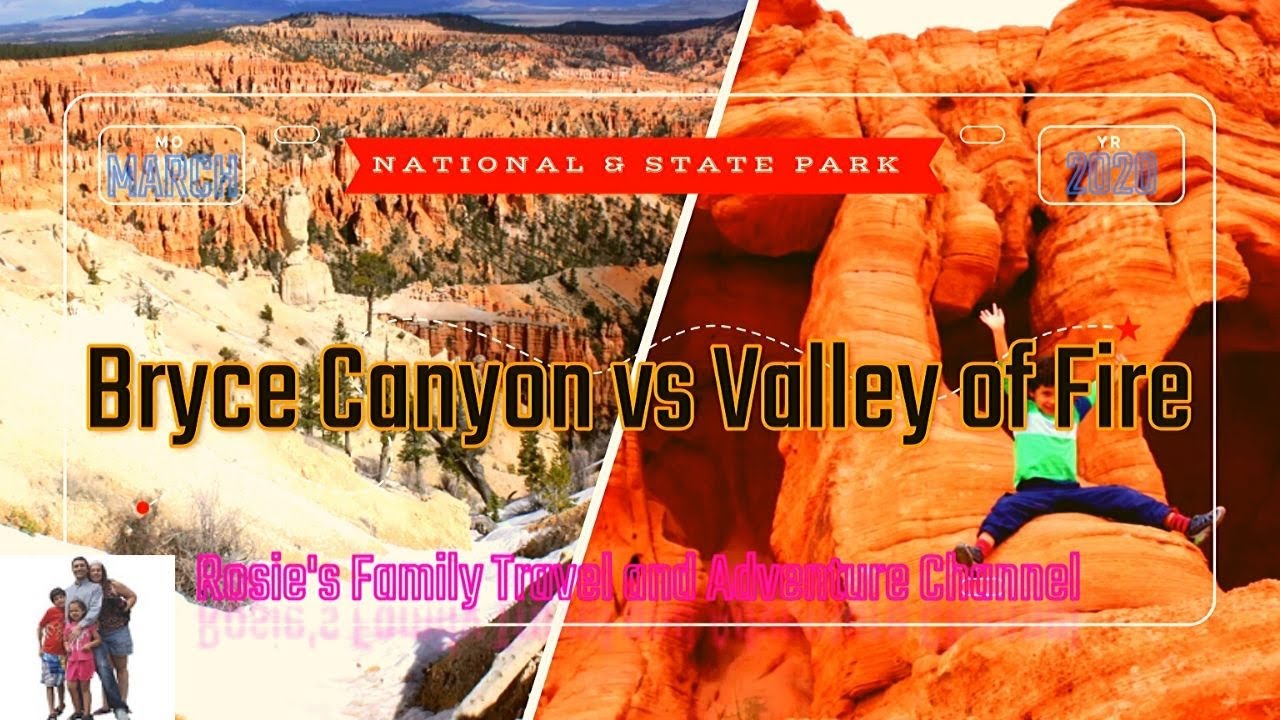 Bryce Canyon National Park vs Valley of Fire State Park - YouTube