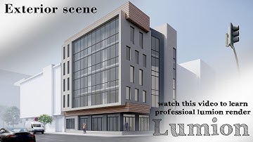 Lumion 11 realistic exterior tutorial
