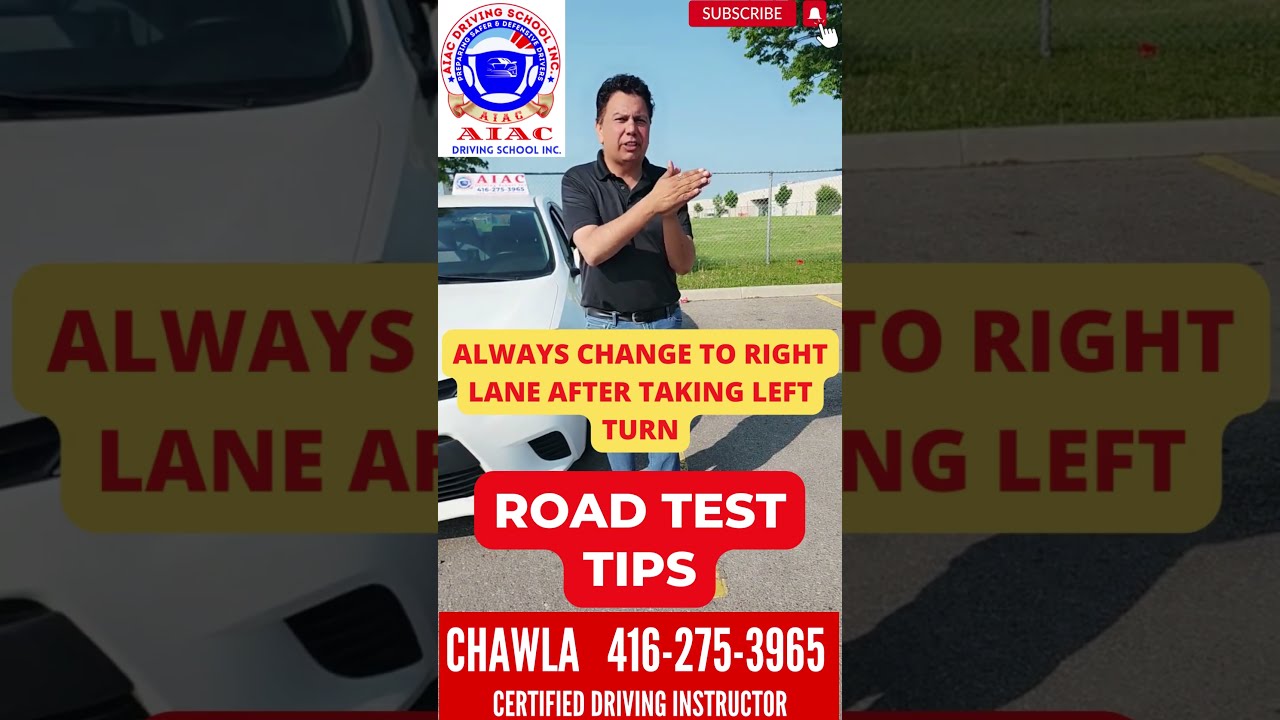 Road Test Tips Tip No 11 To Pass G Or G2 Driving Ontario