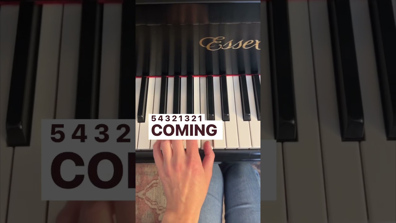 How to play a C Major Scale with my left hand? #Shorts