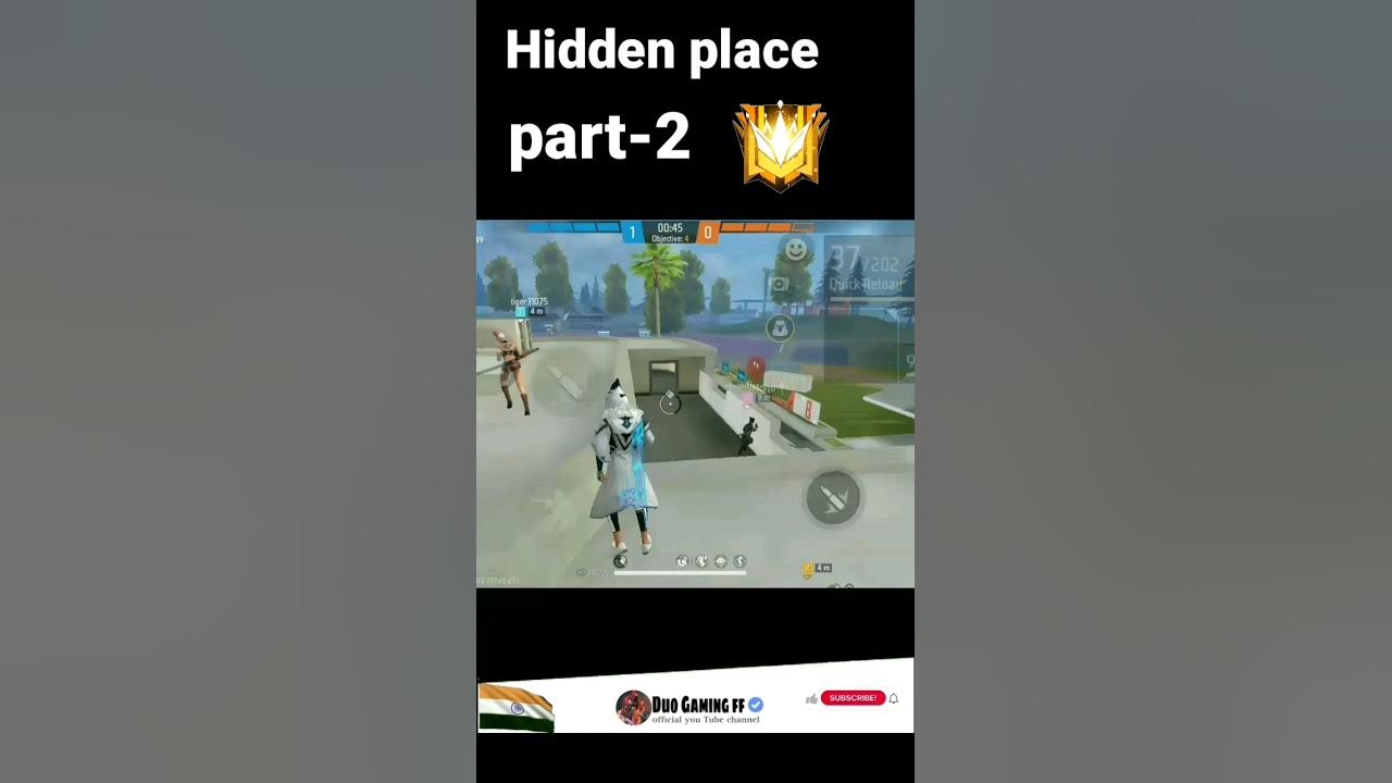 Solo hidden place in clash squad part-2 #freefiretricks #hiddenplace # ...