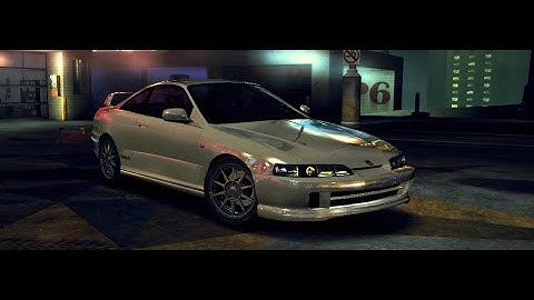NFS Carbon : Honda Integra Type R Customization Test