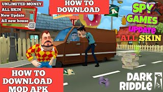 🤩How To Download Dark Riddle Mod Apk Unlimited Money all skin 🤩 screenshot 4