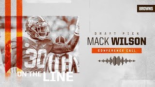 Mack Wilson: I feel like I was the best linebacker in the draft | Conference Call