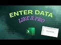 How to Enter and Edit Cells in Excel