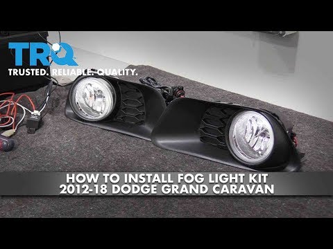 How to Install Fog Lights 2012-20 Dodge Grand Caravan