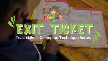 Exit Ticket Technique [English]