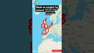 Ireland Empire #viral #geography #countries #entertainment #europe #map #mapping