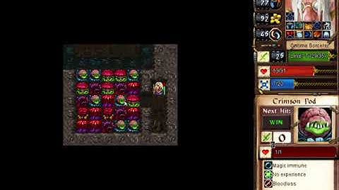 Desktop Dungeons: The Slime Pit VT, Gnome Sorcerer