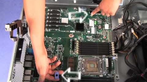 IBM System X 3500 M4 Remove System Board