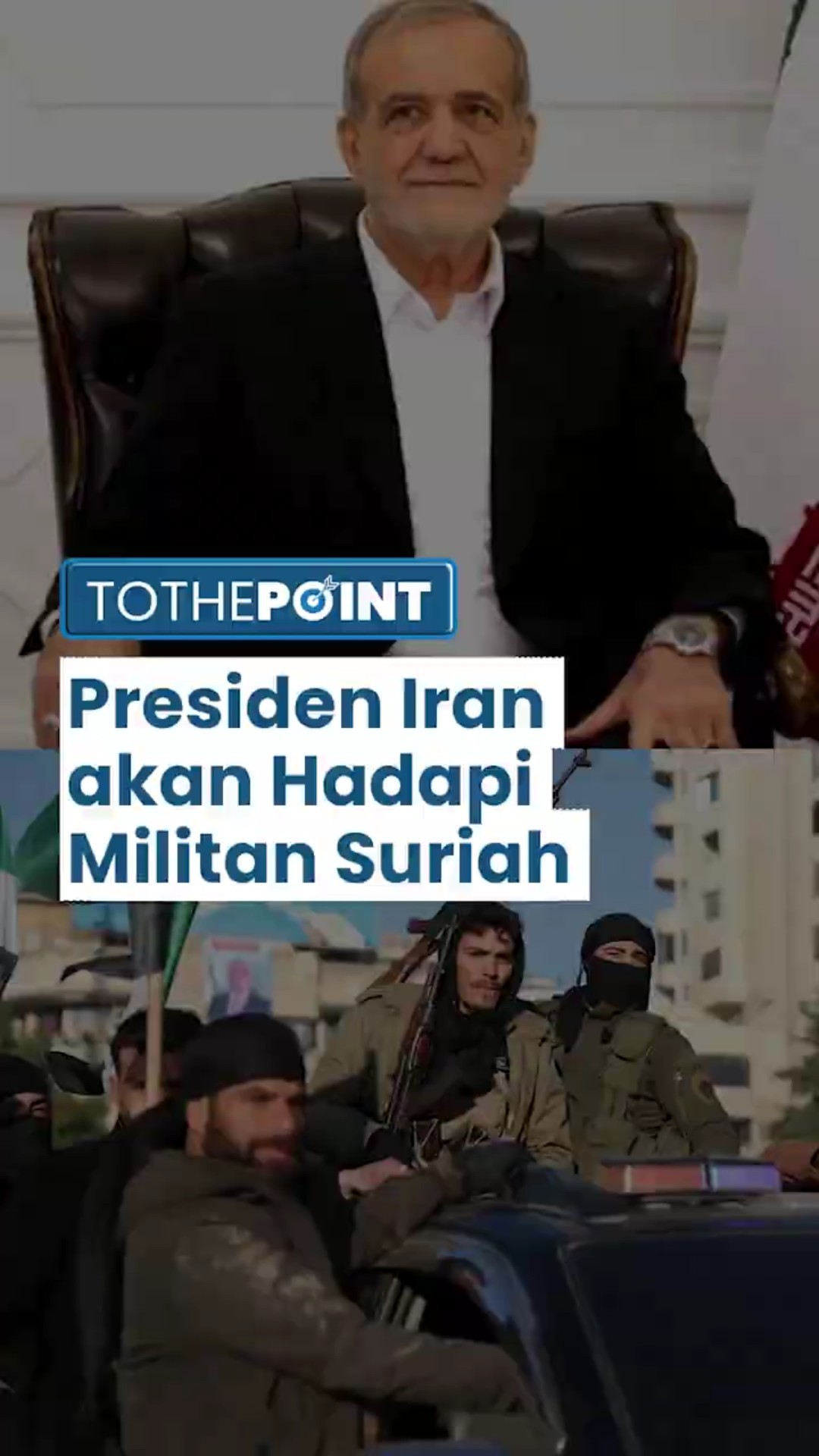 Presiden Iran Nyatakan akan Lakukan Segala Cara Hadapi Militan Suriah, Menduga Ada Peran Israel