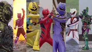Jyuken Sentai Gekiranger - Each Ranger & Hero's Henshin/Transformation