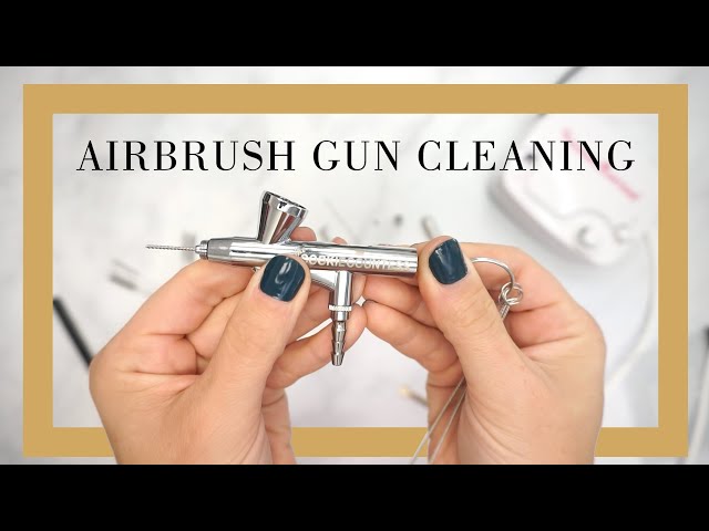 Cleaning Your Airbrush Gun with a Cleaning Kit 