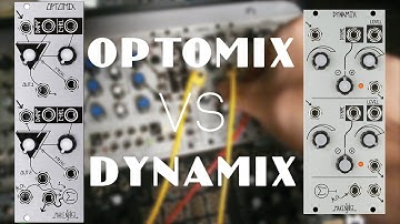 Make Noise Optomix vs Dynamix (no talking)