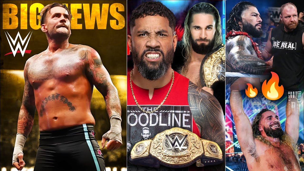 BIG NEWS On CM PUNK WWE Return ! | SHIELD On TOP Again☝️, Jey Uso Vs ...