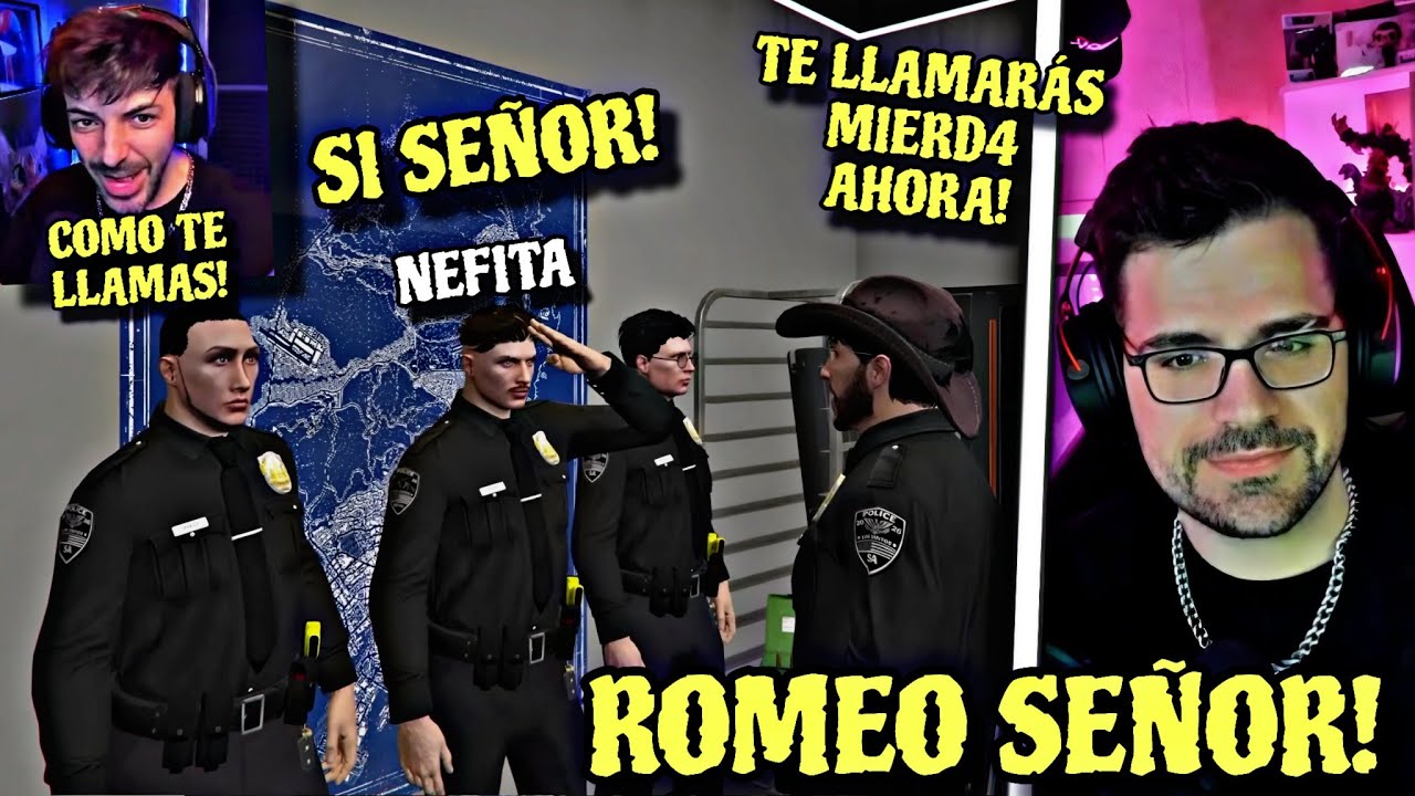 LA PERSPECTIVA DE NEFITA (CADETE ROMEO) EN SU PRUEBA DE FUEGO CON EL AGENTE CHUCK (NEXXUZ) 😱
