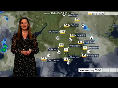 Alexis Green Weather Presenter on BBC South Today