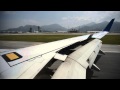 [HD] ANA Boeing 737-700 JA18AN landing at Hong Kong International Airport