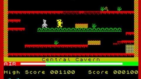 Manic Miner - ZX Spectrum - Gameplay
