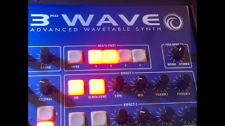 Groove Synthesis 3rd Wave presets demo - No talking